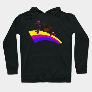 HARD Rainbow Cow Hoodie